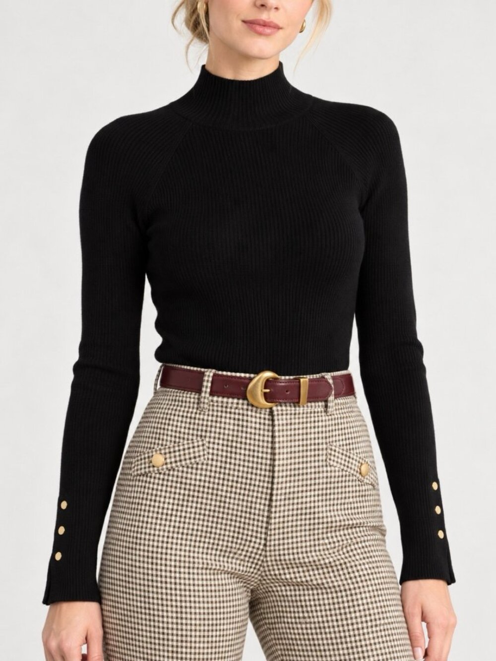 8 Other Reasons Harper Belt — Burgundy, S/M
